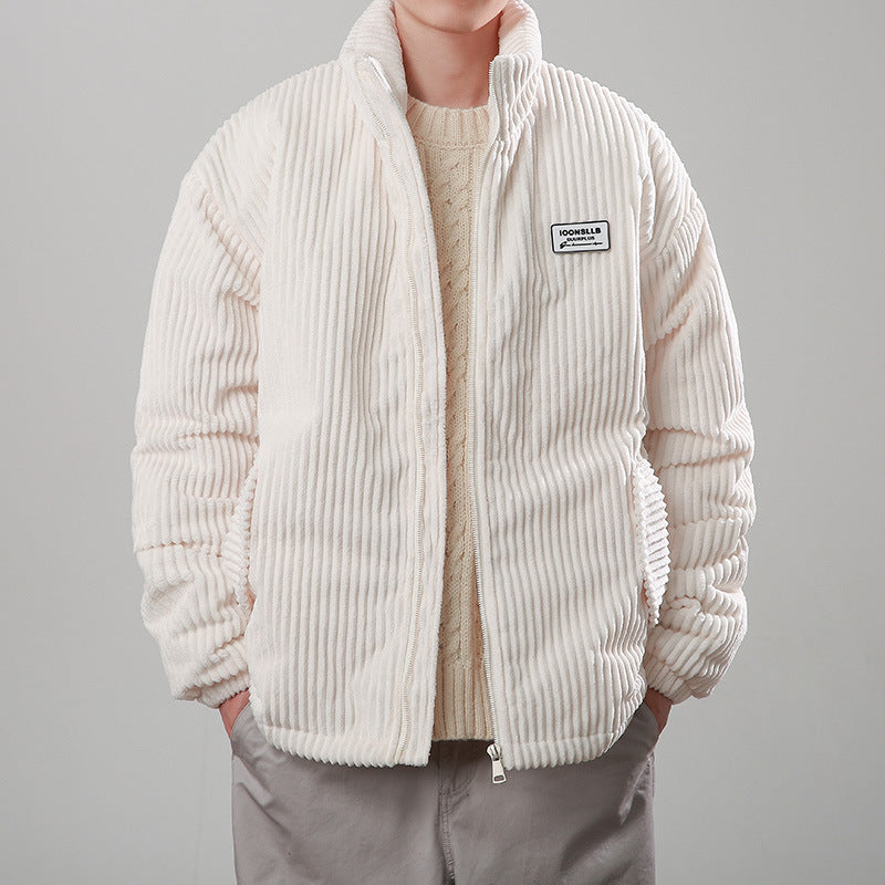 Winter Corduroy Cotton-padded Coat