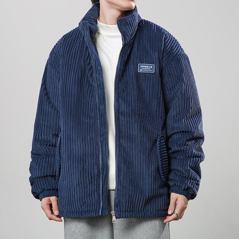 Winter Corduroy Cotton-padded Coat