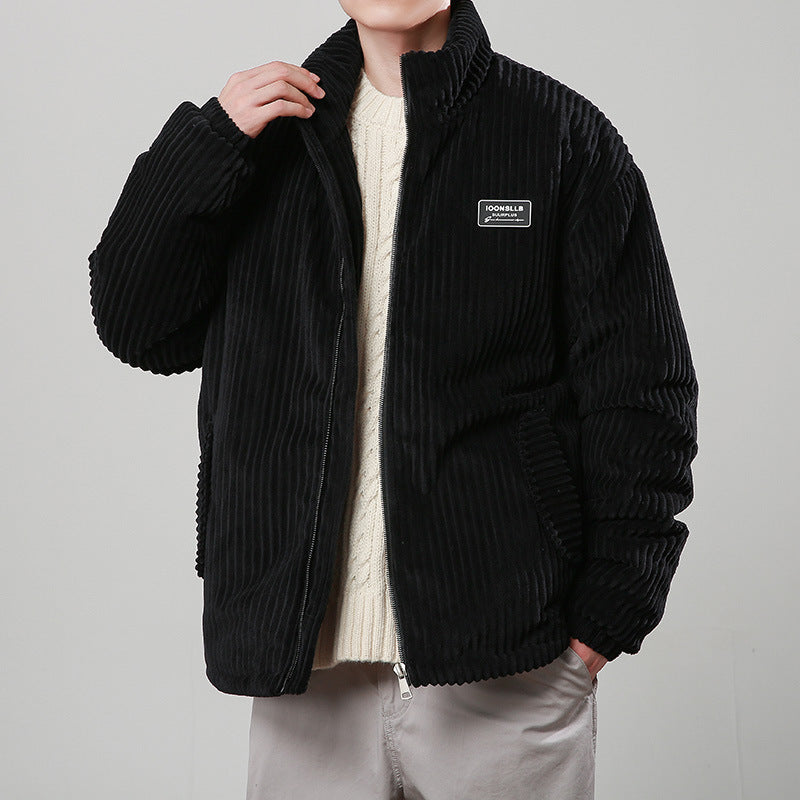 Winter Corduroy Cotton-padded Coat